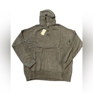 Flag and Anthem Men’s Sweater Grey Size M NWT